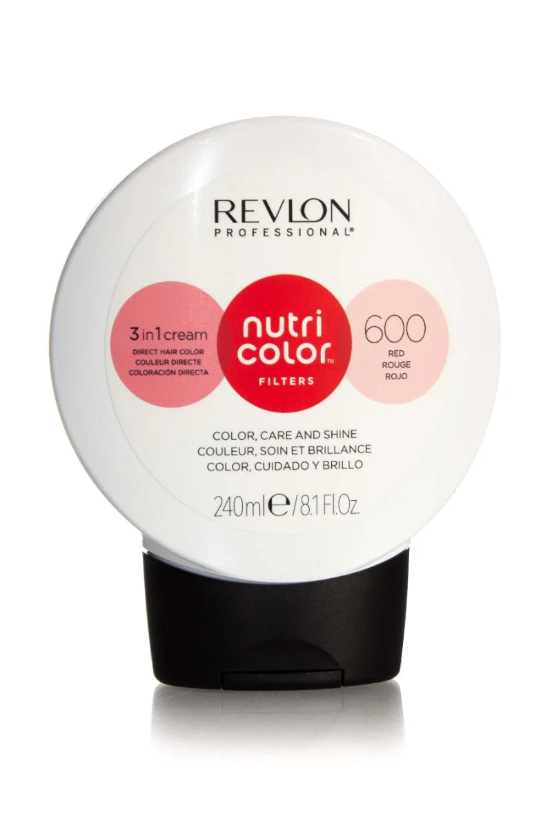REVLON NUTRI COLOR CREME 240ML 600 FIRE RED - Image 7