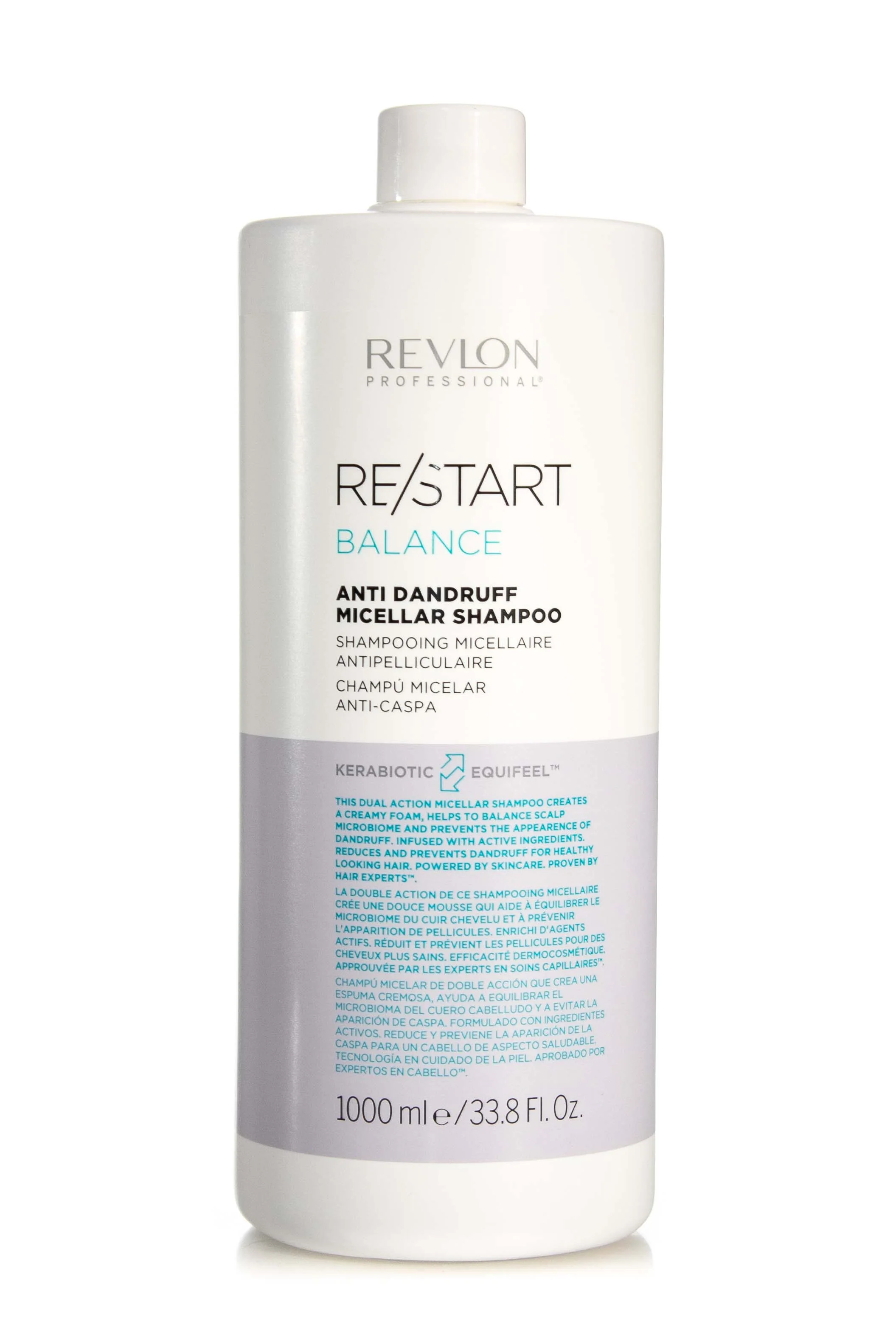 REVLON RESTART Balance Anti Dandruff Micellar Shampoo | Various Sizes - Image 3