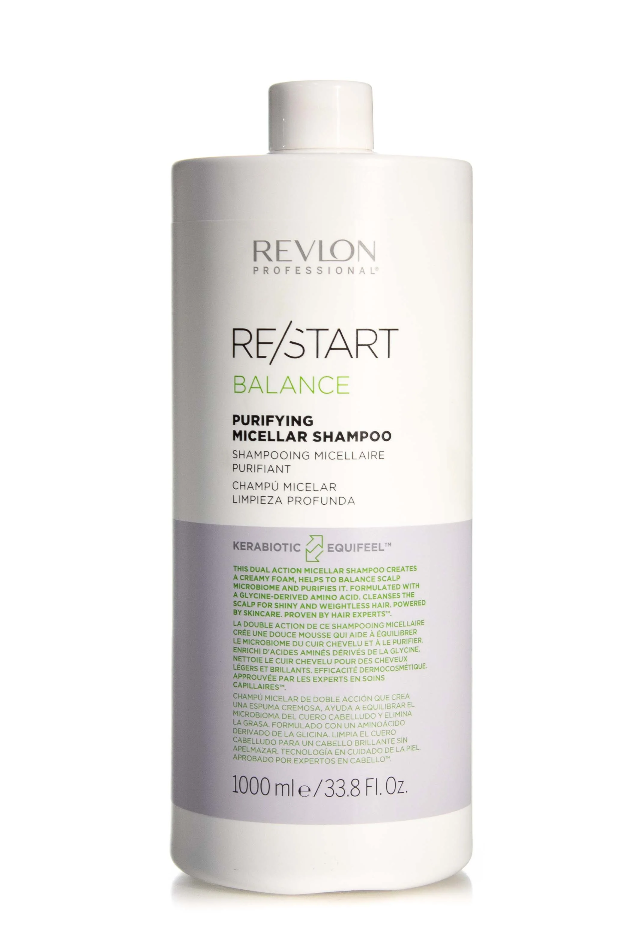 REVLON RESTART Balance Purifying Micellar Shampoo | Various Sizes - Image 3