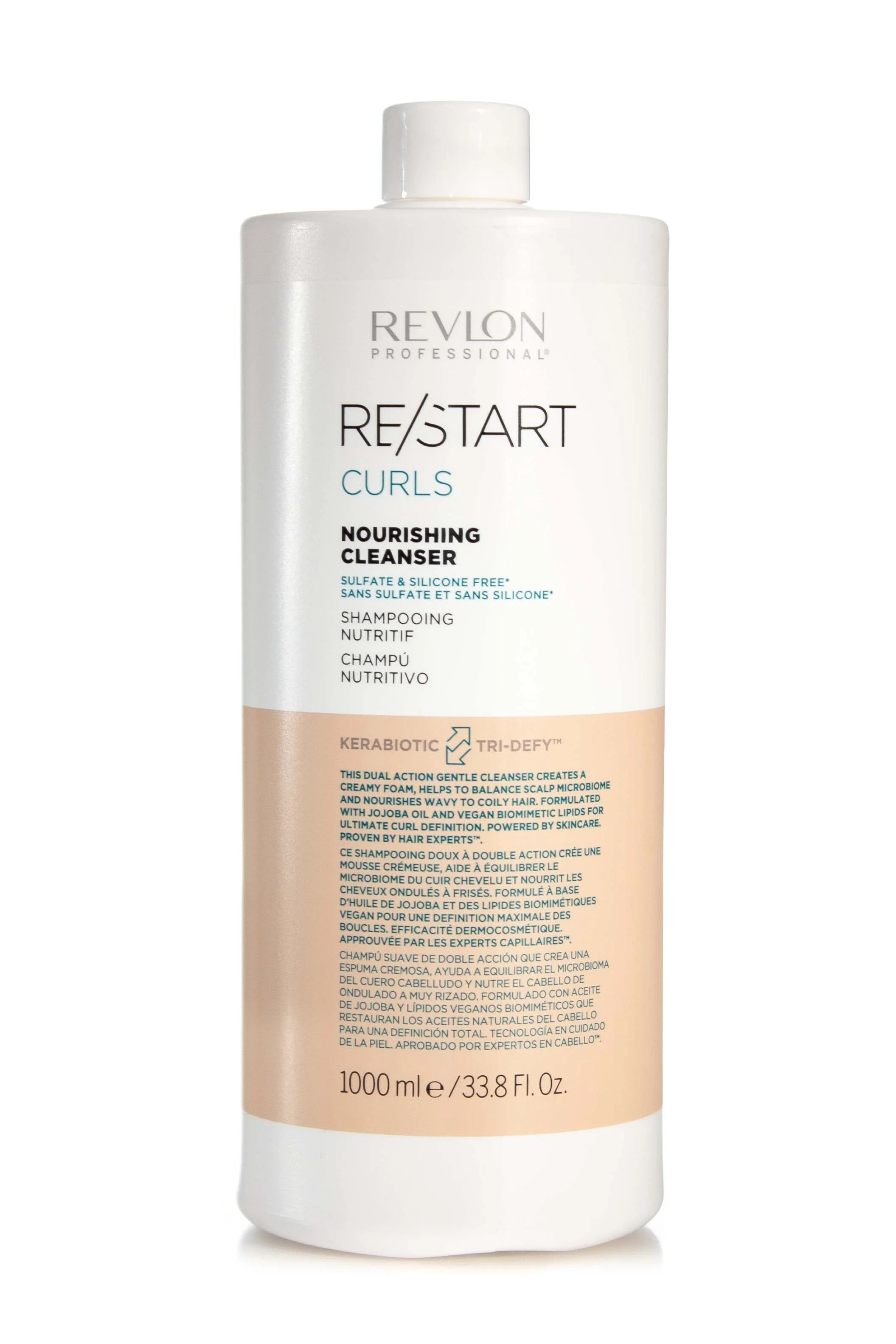 REVLON RESTART Curls Nourishing Cleanser | Various Sizes - Image 4