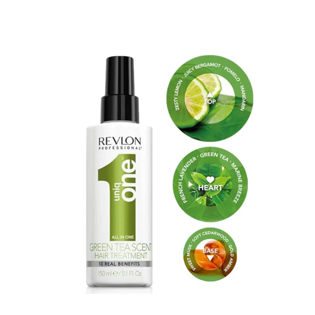 REVLON UNIQ ONE TREATMENT 150ML GREEN TEA - Image 3