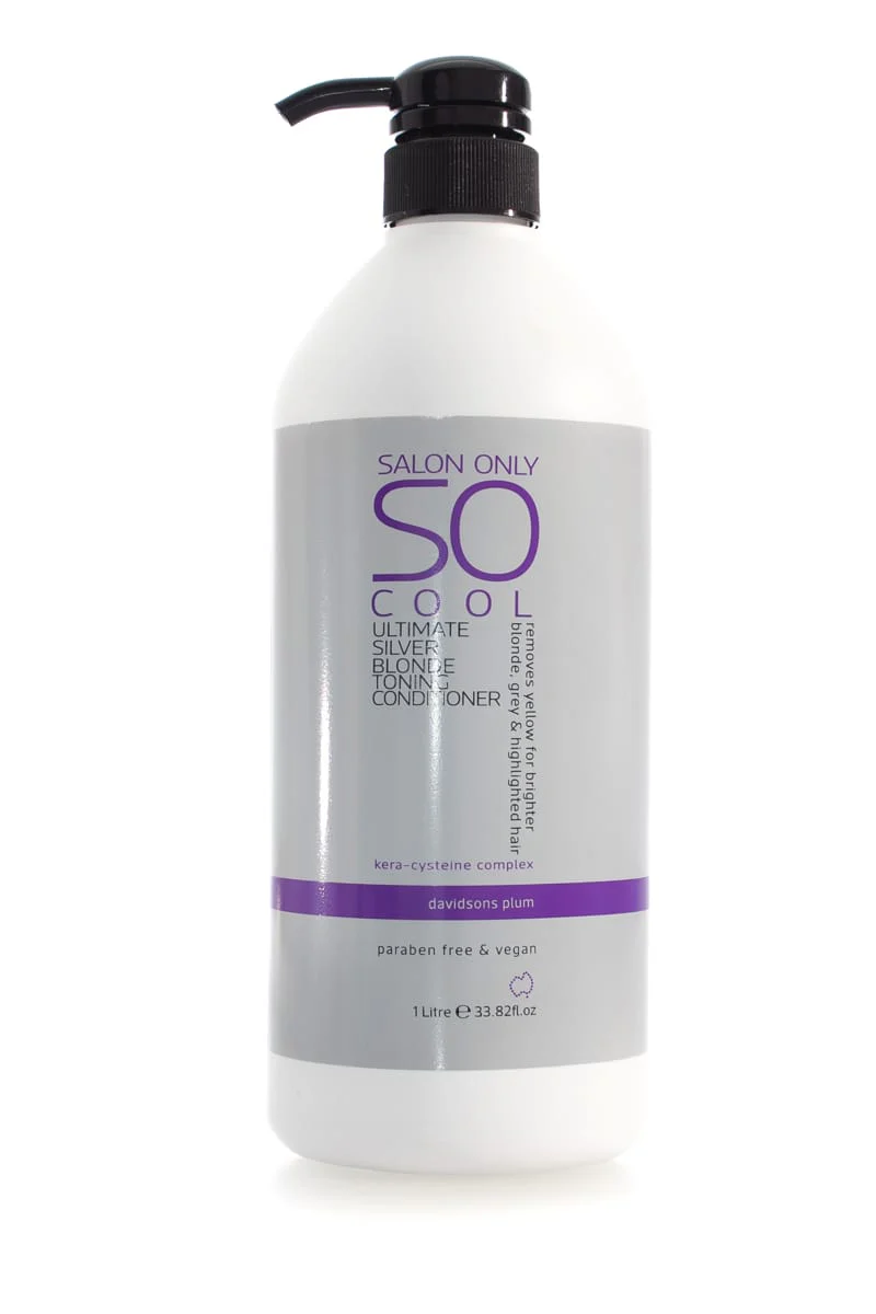 SALON ONLY So Cool Ultimate Silver Toning Conditioner | Various Sizes - Image 3