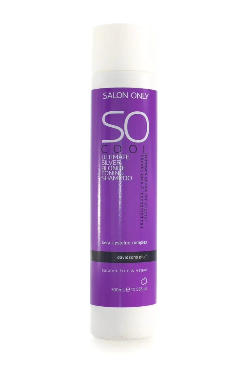SALON ONLY So Cool Ultimate Silver Toning Shampoo  |  Various Sizes - Image 2