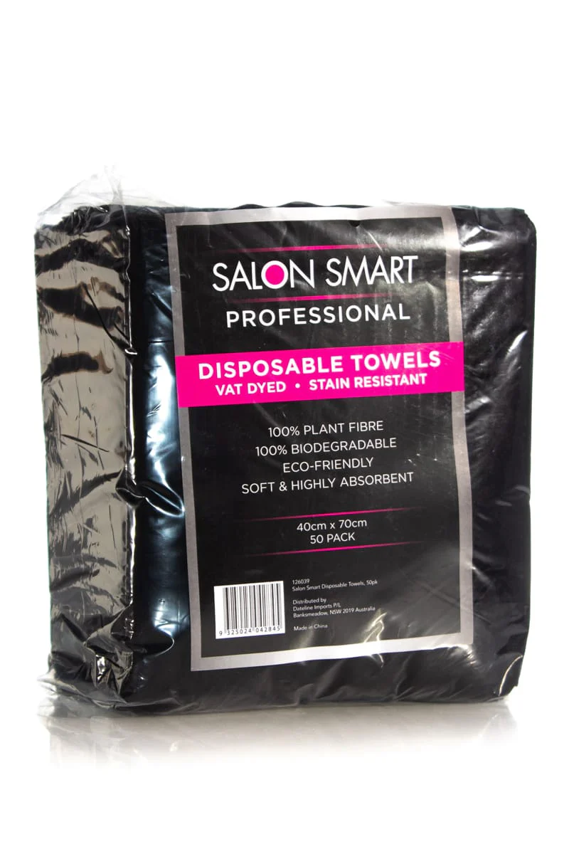 SALON SMART DISPOSABLE TOWELS 50 PACK - Image 2