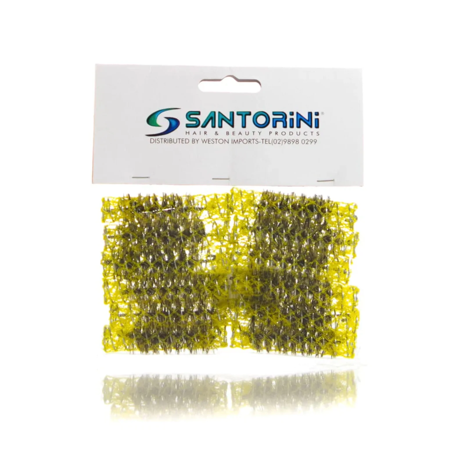 SANTORINI Brush Rollers   12 Pack  |  Various Sizes And Colours