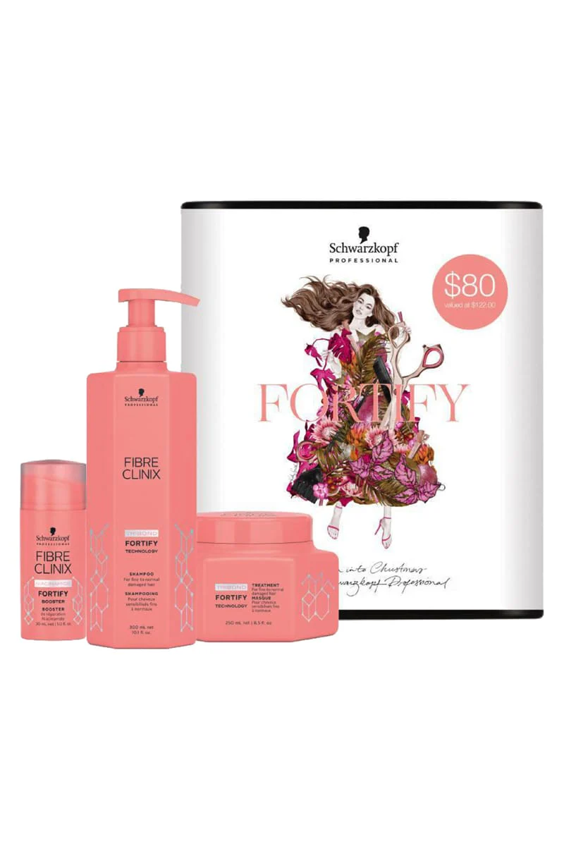 SCHWARZKOPF 2020 FIBRE CLINIX FORTIFYING TRIO PACK