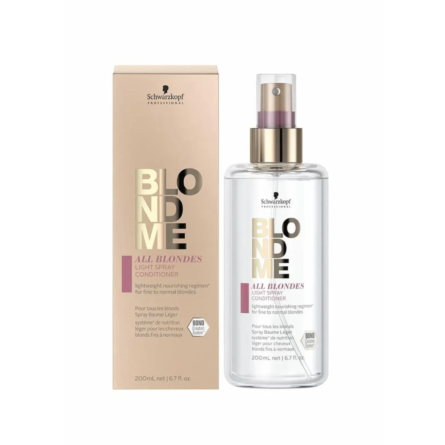 SCHWARZKOPF BLONDME ALL BLONDES LIGHT SPRAY CONDITIONER 200ML