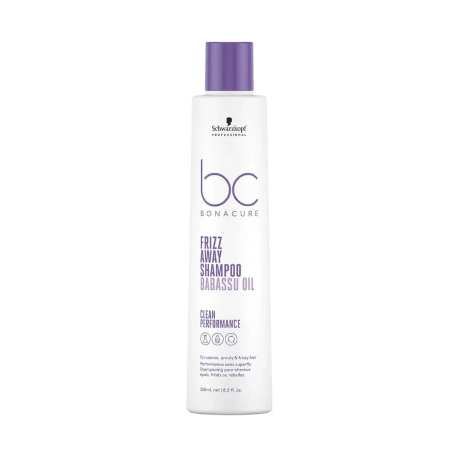 SCHWARZKOPF BONACURE Clean Performance Frizz Away Shampoo | Various Sizes