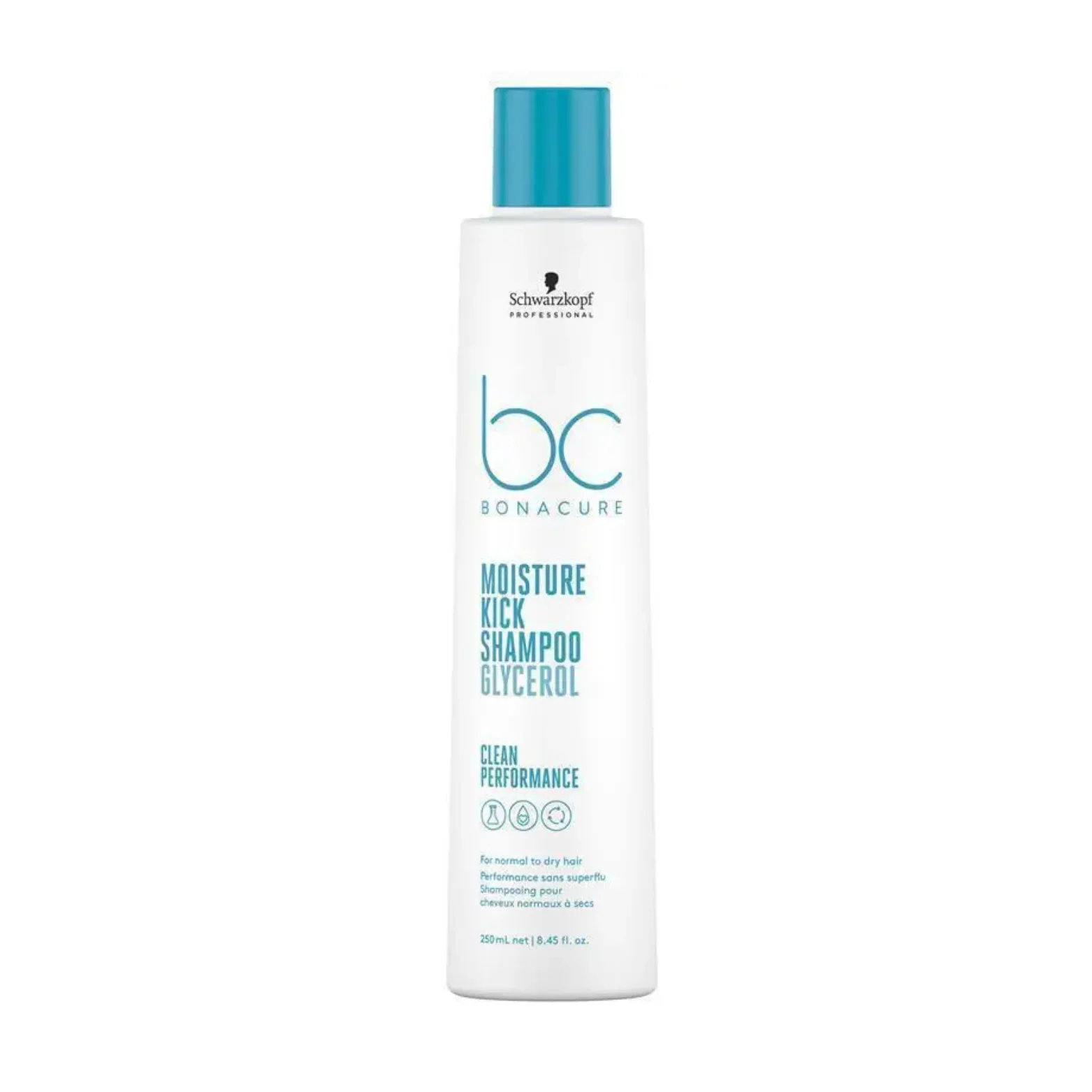 SCHWARZKOPF BONACURE CLEAN PERFORMANCE MOISTURE KICK SHAMPOO 1L