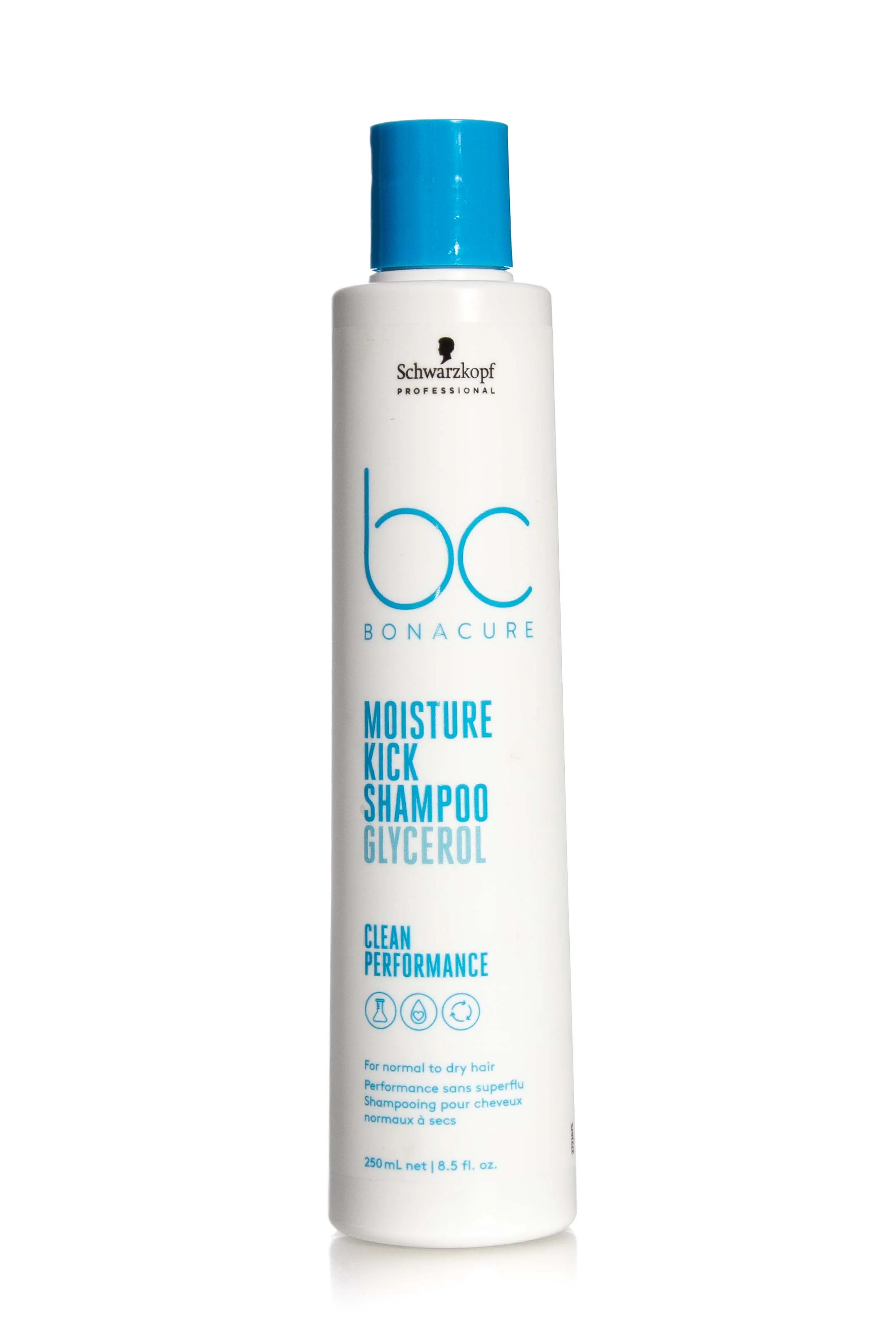 SCHWARZKOPF BONACURE CLEAN PERFORMANCE MOISTURE KICK SHAMPOO 1L - Image 2