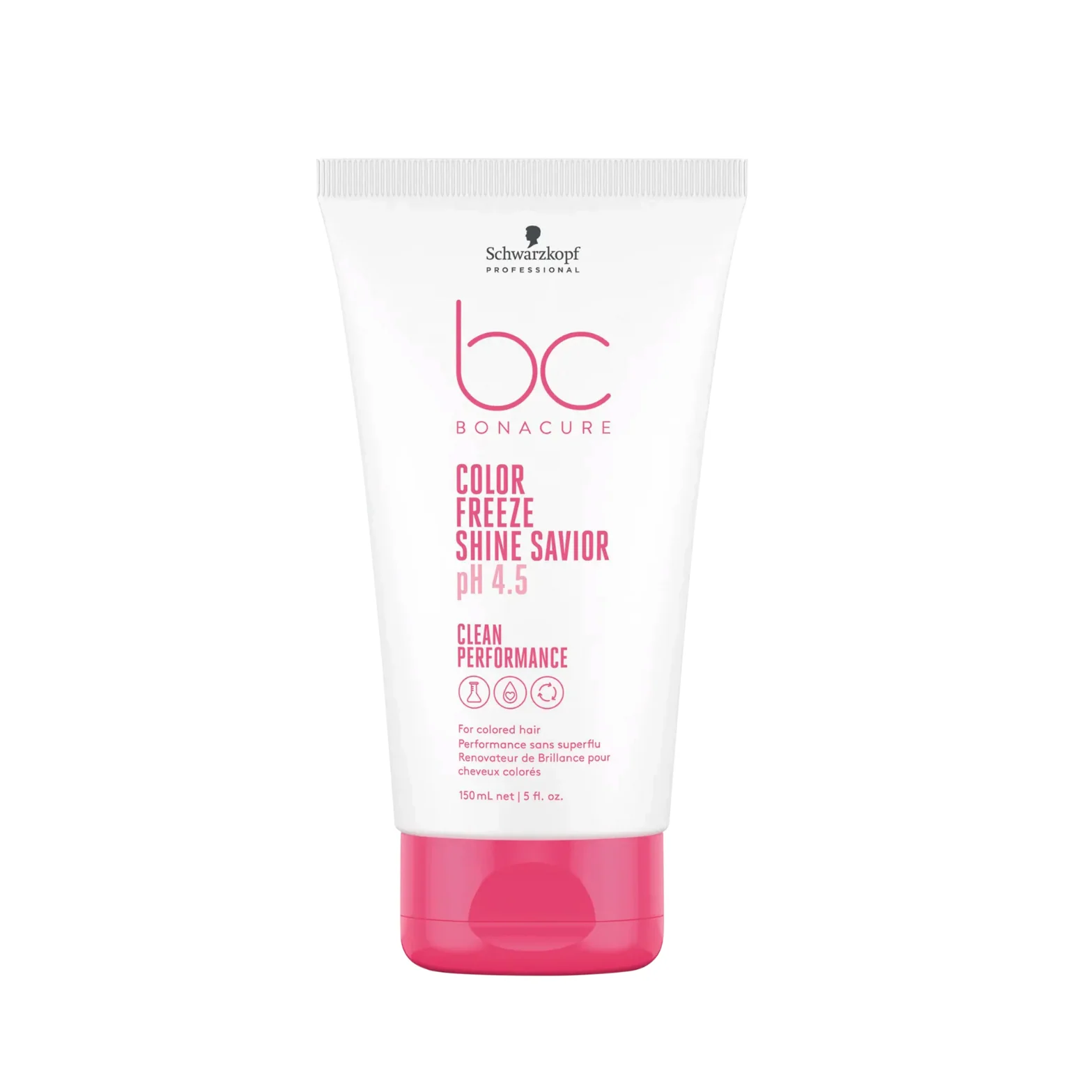 SCHWARZKOPF BONACURE CLEAN PERFORMANCE PH 4.5 COLOR FREEZE SHINE SAVIOR 150ML