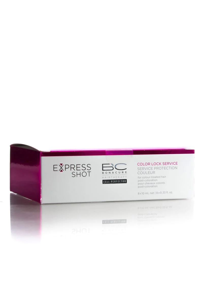SCHWARZKOPF BONACURE EXPRESS SHOT COLOUR LOCK SERVICE 8 X 10ML