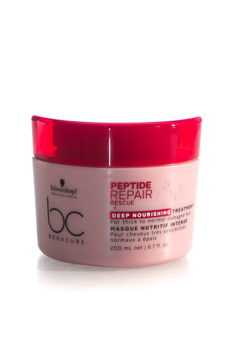 SCHWARZKOPF Bonacure Peptide Repair Rescue Deep Nourishing Treatment | Various Sizes - Image 2