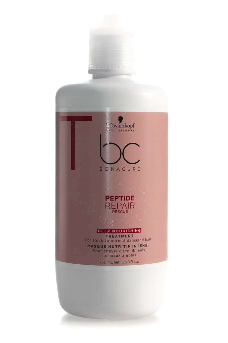 SCHWARZKOPF Bonacure Peptide Repair Rescue Deep Nourishing Treatment | Various Sizes - Image 3