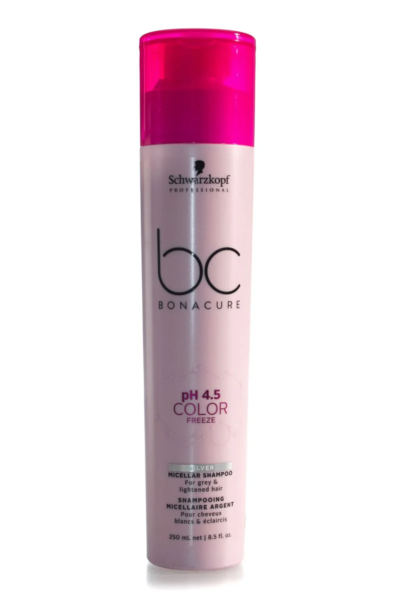 SCHWARZKOPF Bonacure Ph 4 5 Silver Shampoo | Various Sizes - Image 2