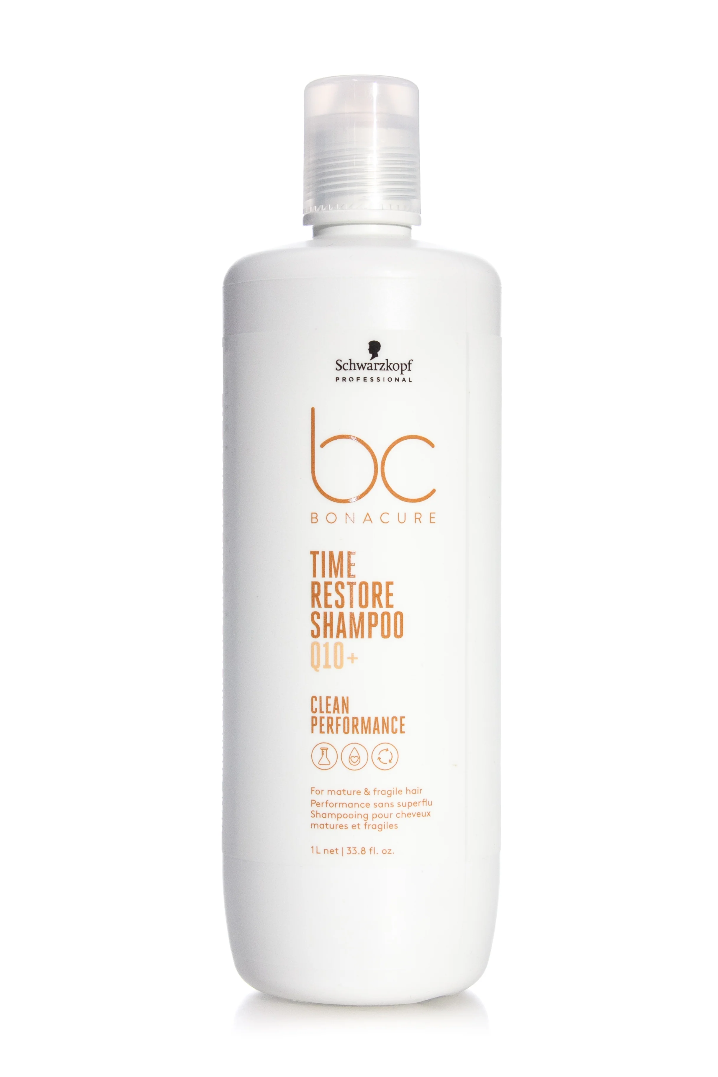 SCHWARZKOPF Clean Performance Time Restore Q10+ Shampoo | Various Sizes - Image 3
