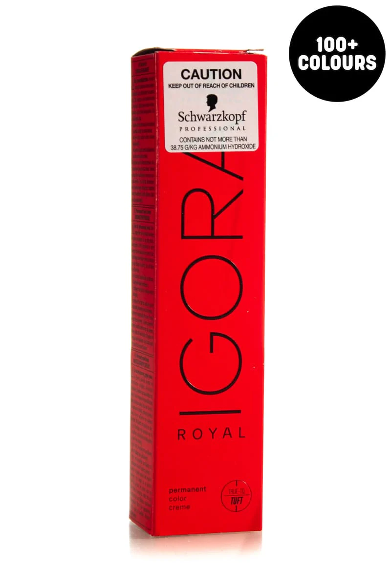 SCHWARZKOPF Igora Royal Permanent [COLOURS 0 - 6]  |  60ml, Various Colours - Image 2