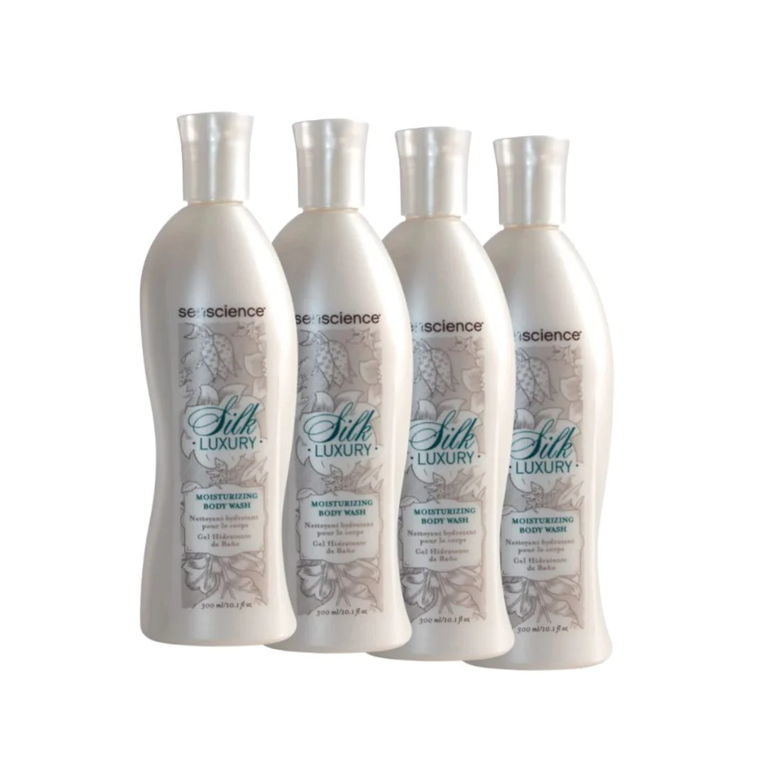 SENSCIENCE BODY WASH 300ML X 4 *CLEARANCE*