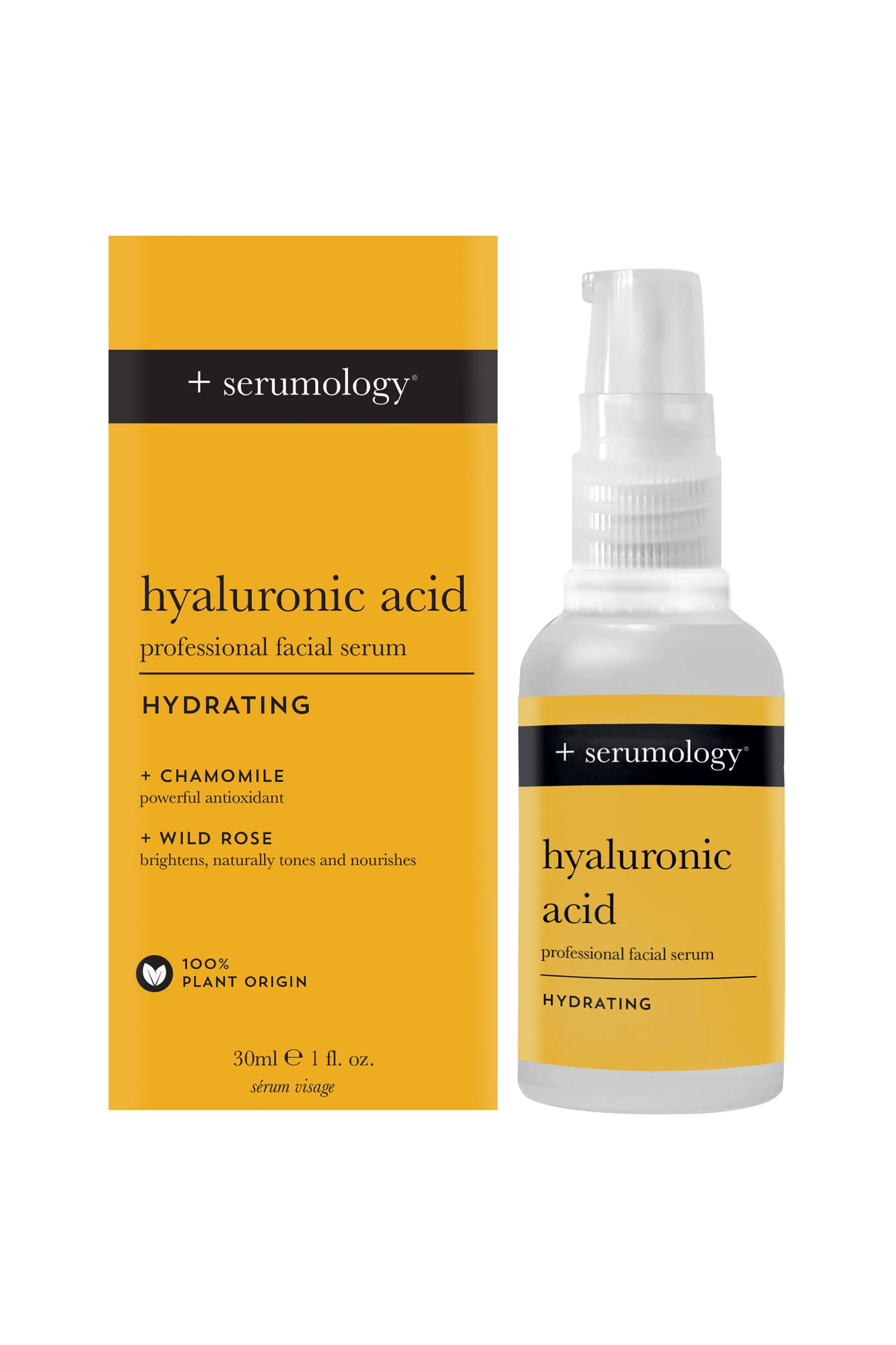 SERUMOLOGY HYALURONIC ACID HYDRATING FACIAL SERUM 30ML (SD)