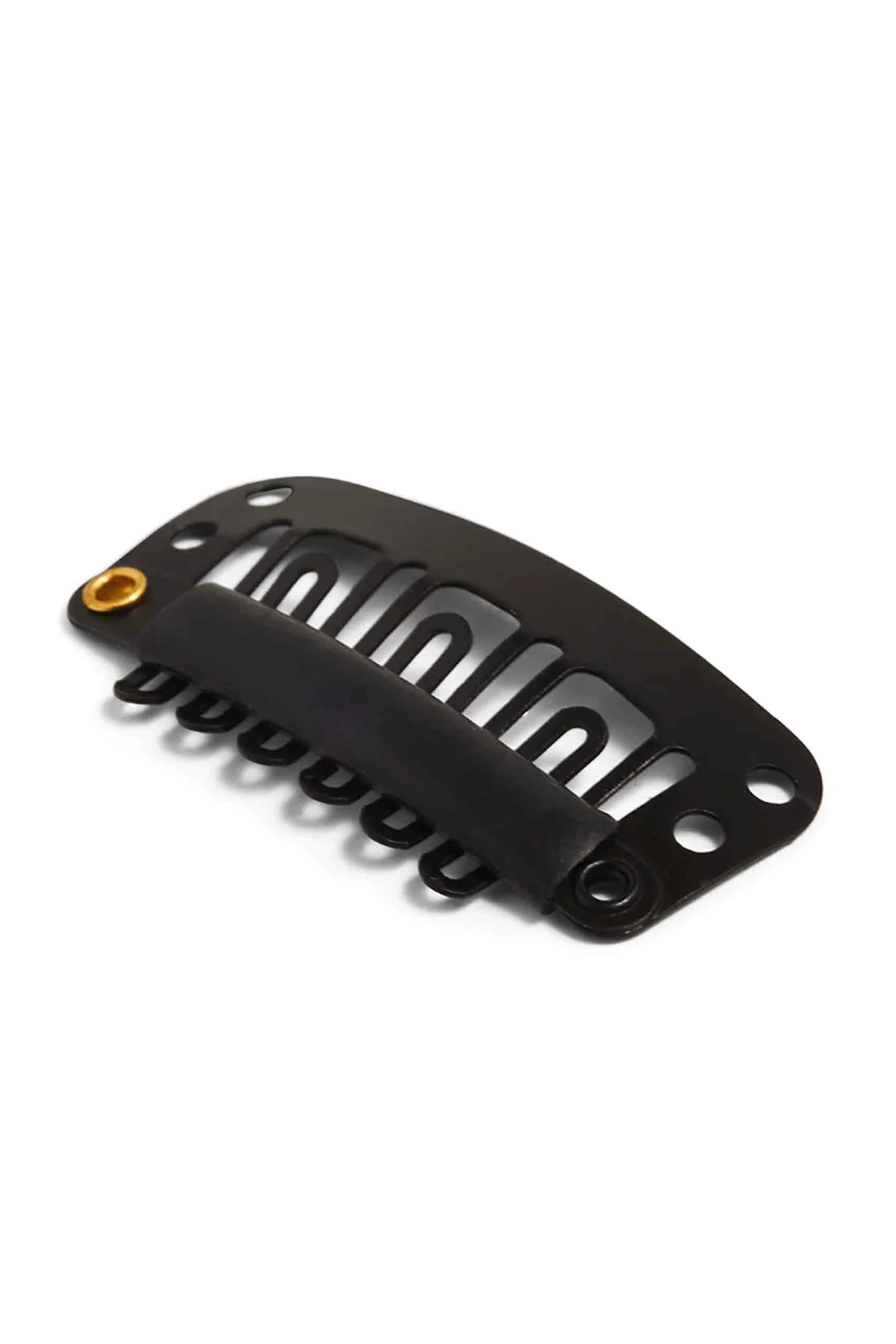 SHOWPONY HAIR EXTENSION REPLACEMENT CLIPS BLACK 4 PIECES