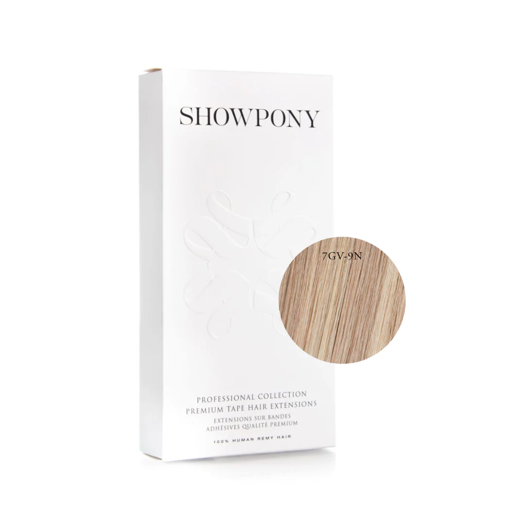 SHOWPONY  Tape Hair Extensions 10 Piece  |  20", Various Colours - Image 22