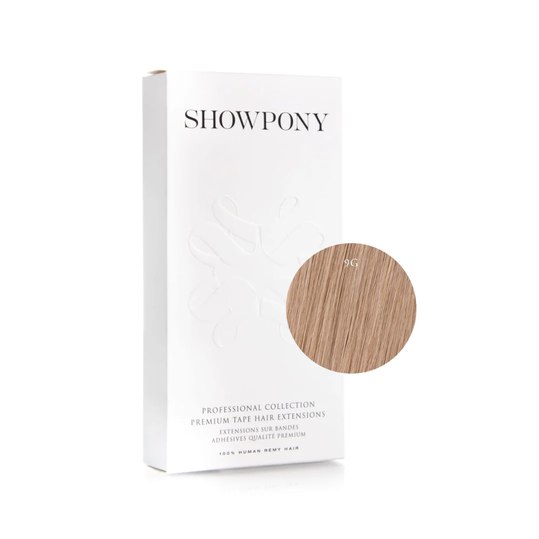 SHOWPONY  Tape Hair Extensions 10 Piece  |  20", Various Colours - Image 24