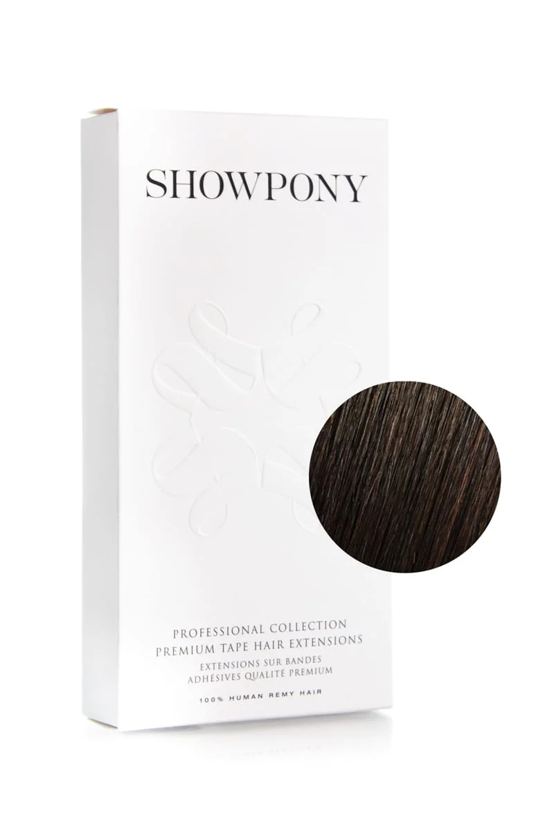 SHOWPONY  Tape Hair Extensions 10 Piece  |  20", Various Colours - Image 9