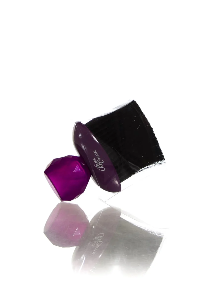SILVER BULLET BLACK CRYSTAL NECK BRUSH PURPLE - Image 2