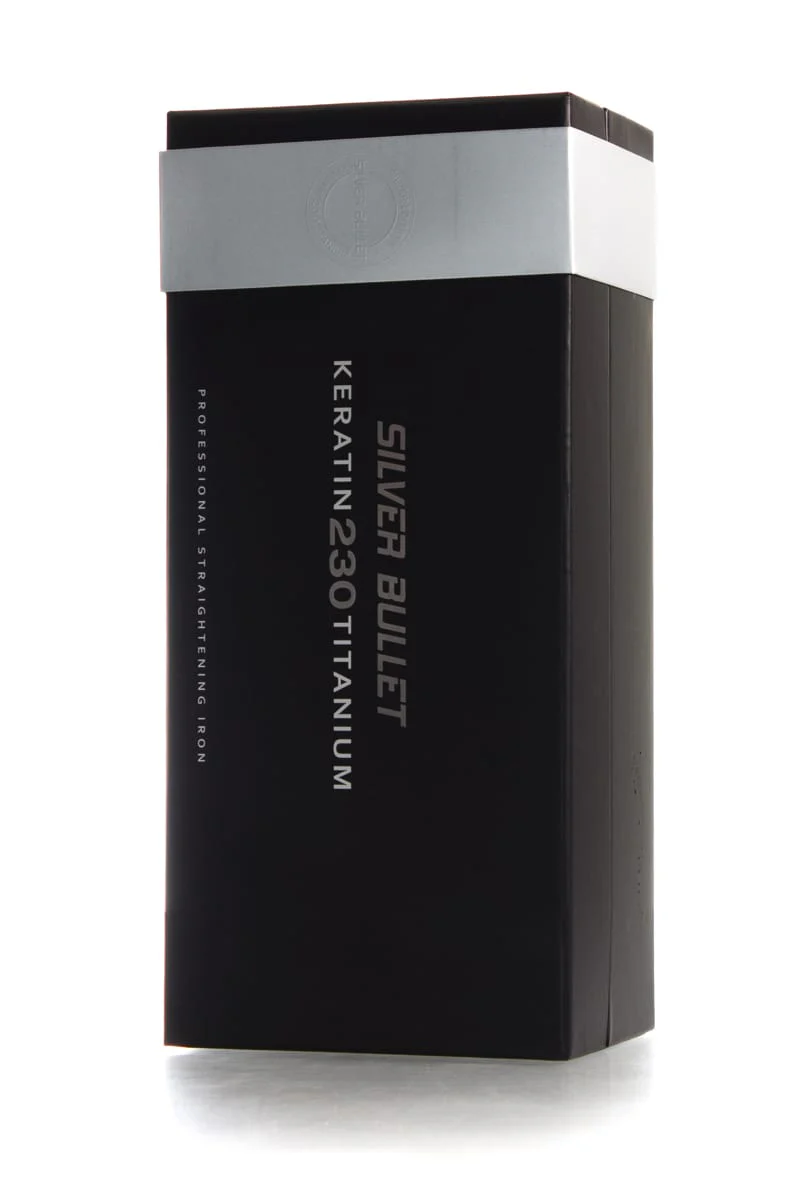 SILVER BULLET KERATIN 230 SILVER TITANIUM STRAIGHTENER - Image 2