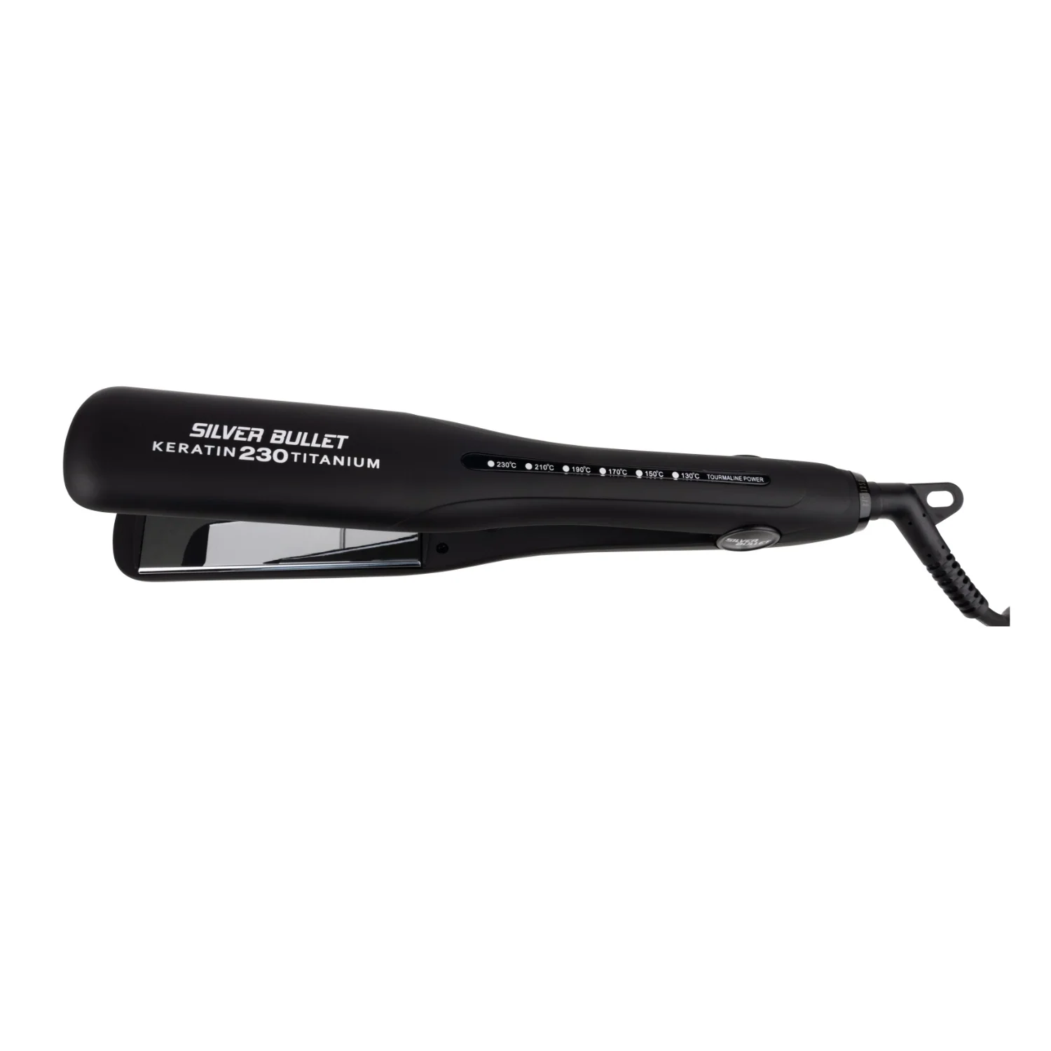 SILVER BULLET KERATIN 230 SILVER TITANIUM WIDE PLATE STRAIGHTENER