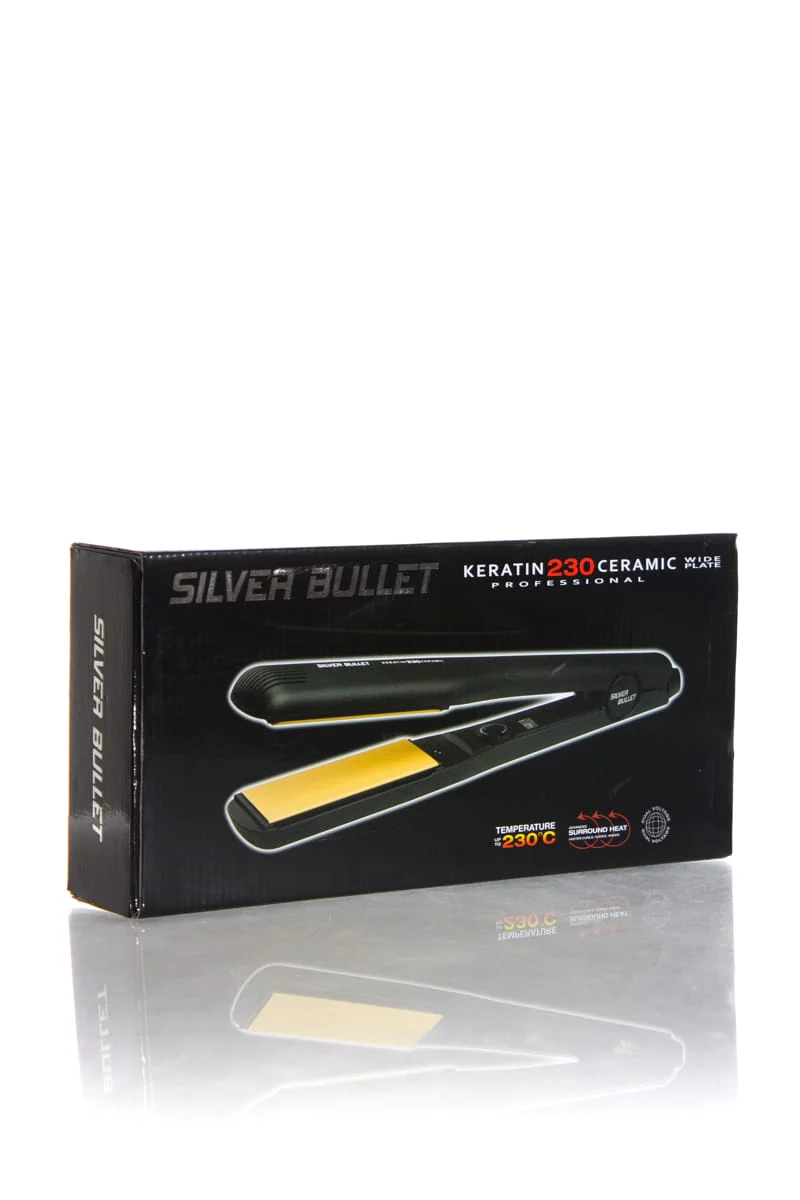 SILVER BULLET KERATIN 230 WIDE PLATE STRAIGHTENER - Image 2