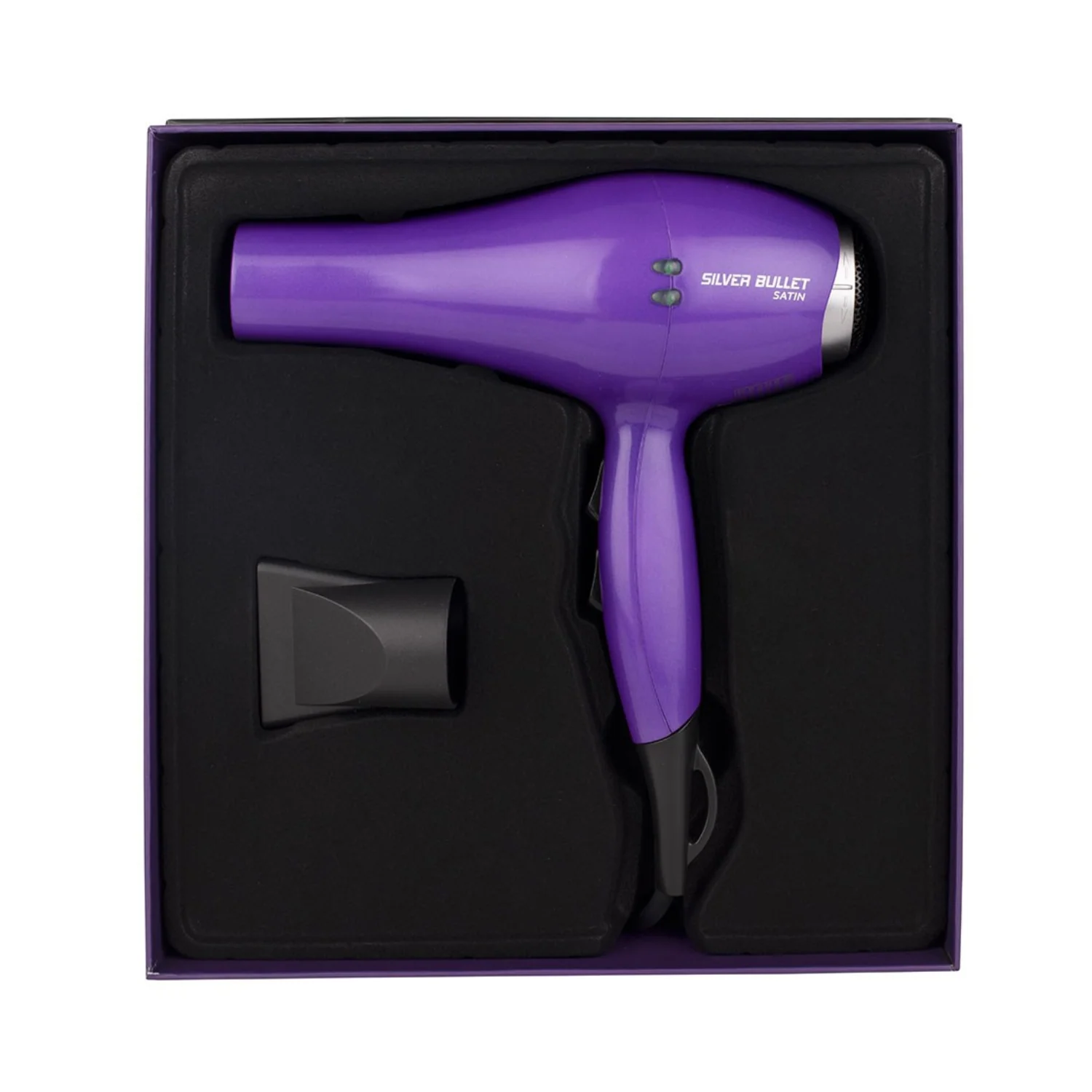 SILVER BULLET PURPLE SATIN PROFESSIONAL HAIR DRYER