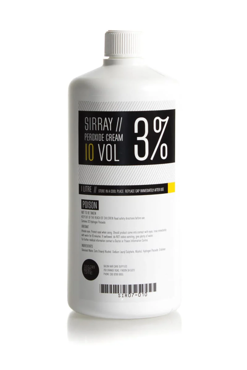 SIRRAY Creme Peroxide  |  Various Sizes And Colours - Image 6