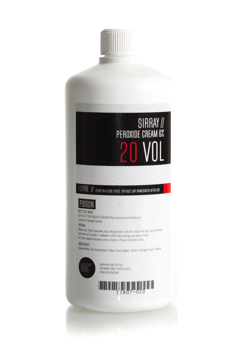 SIRRAY Creme Peroxide  |  Various Sizes And Colours - Image 7