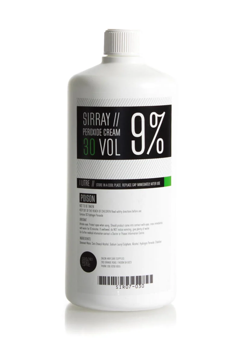 SIRRAY Creme Peroxide  |  Various Sizes And Colours - Image 8