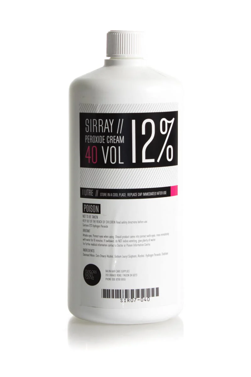 SIRRAY Creme Peroxide  |  Various Sizes And Colours - Image 9