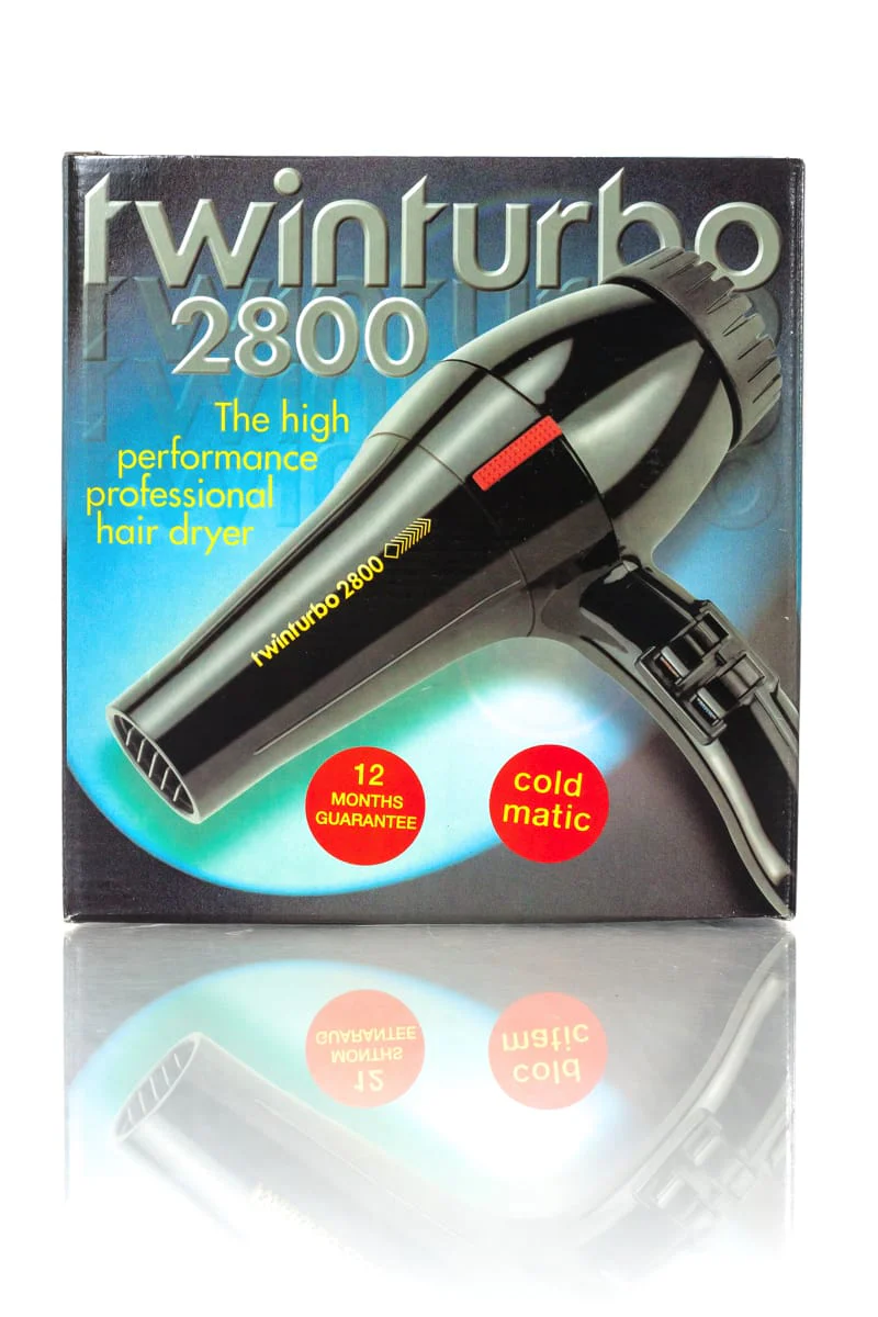 TWIN TURBO 2800 HAIRDRYER BLACK - Image 2
