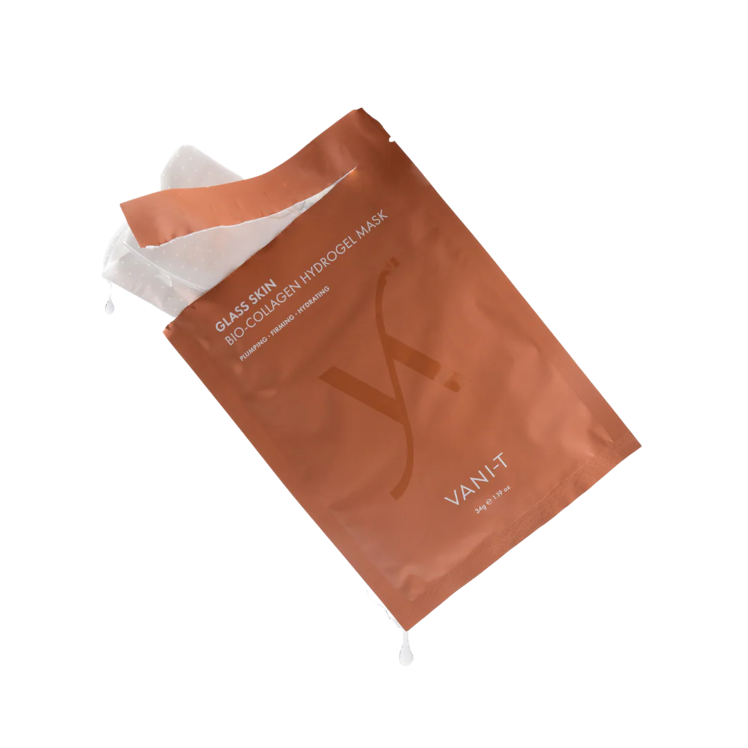 VANI-T GLASS SKIN BIO-COLLAGEN HYDROGEL MASK (INDIVIDUAL) - Image 2