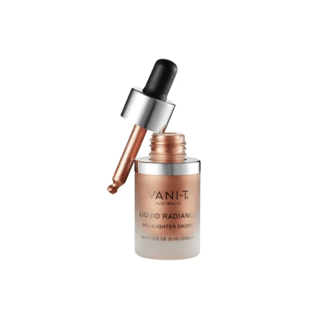 VANI-T Liquid Radiance Highlighter Drops  |  Various Colours - Image 2