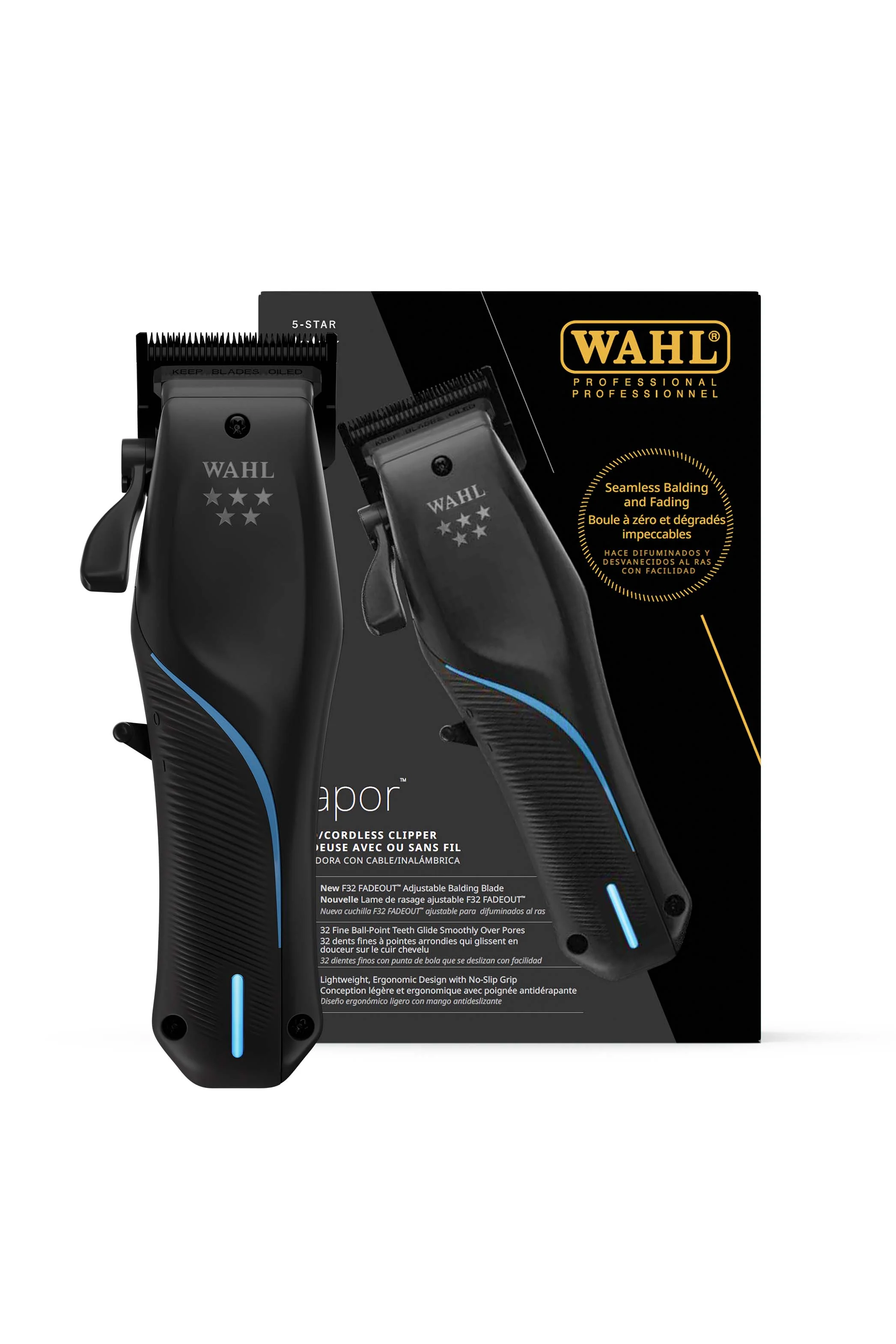 WAHL VAPOR CORDLESS CLIPPER (SD)