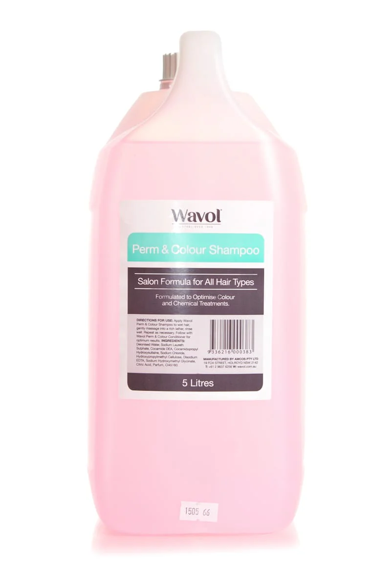 WAVOL Perm & Colour Shampoo | Various Sizes - Image 2