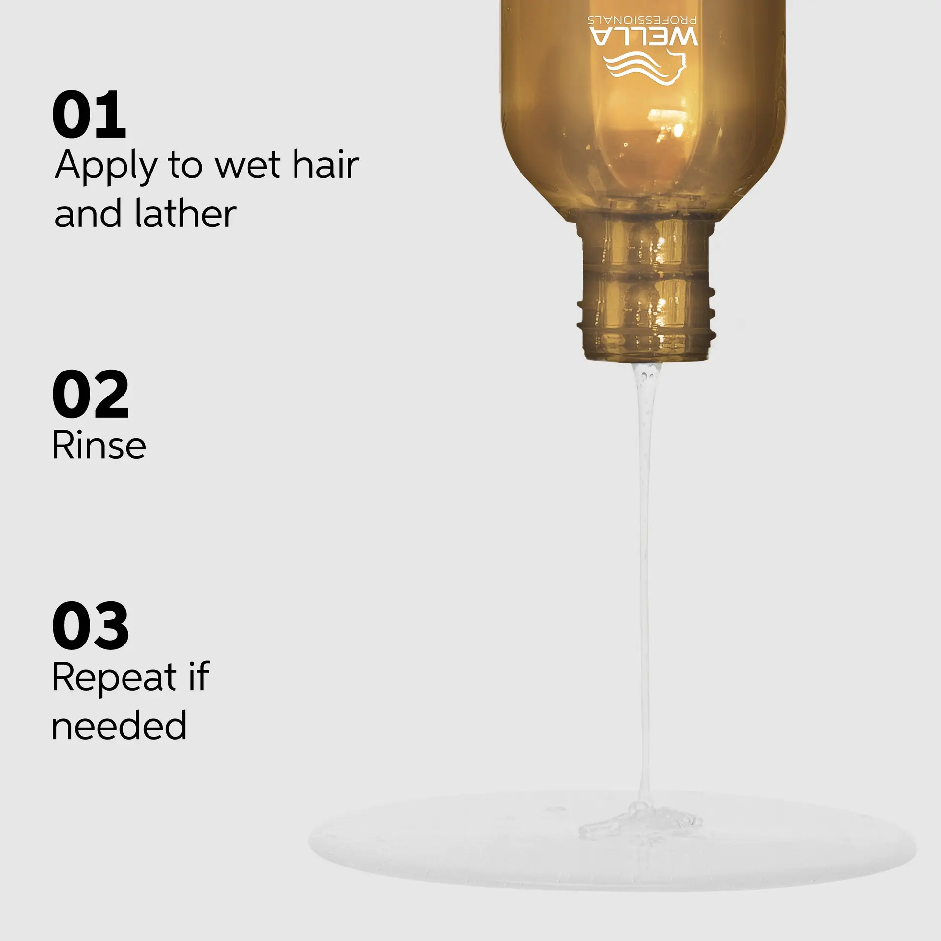 WELLA Ultimate Smooth Step 1 Shampoo | Various Sizes - Image 4