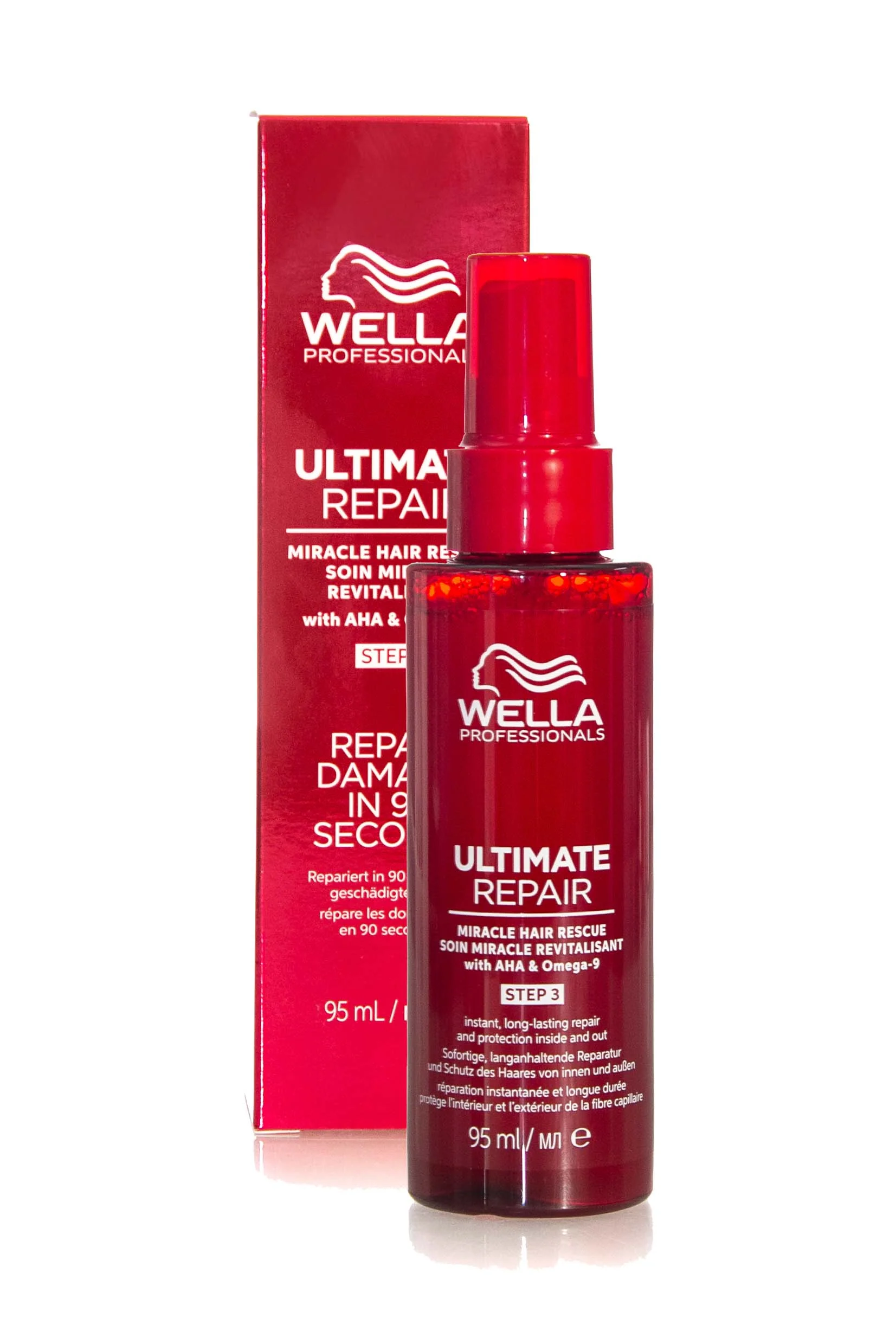 WELLA Ultimate Step 3 Repair Miracle Hair Rescue | Various Sizes - Image 3