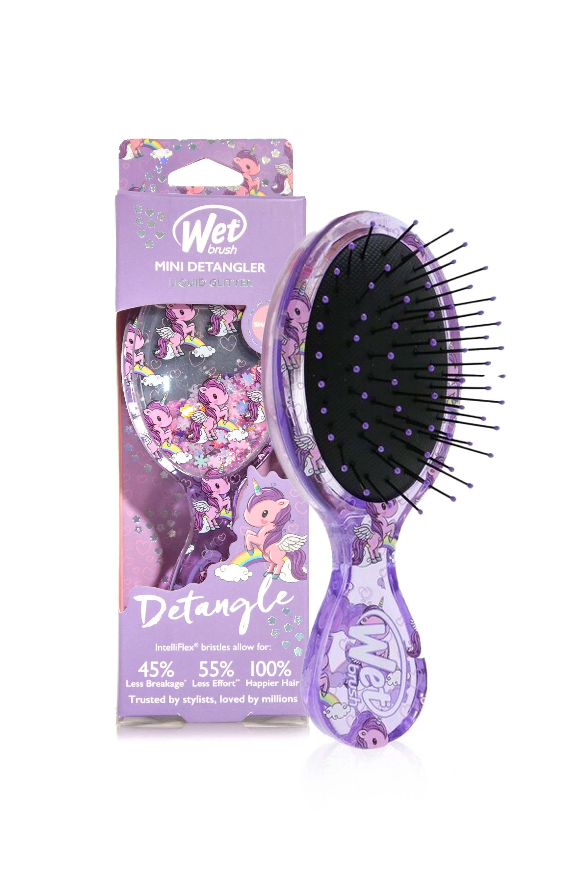 WET BRUSH Mini Detangler Brush  |  Various Colours - Image 2